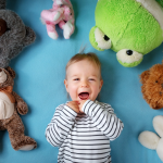 Kids and Plush Animals